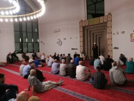 Ramazanska posjeta delegacije Muftijstva i Elči Ibrahim-pašine medrese MIZ Novi Travnik
